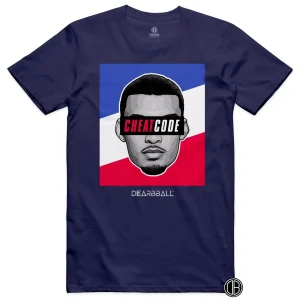 Camiseta DearBball Cheatcode France Flag 24 Navy