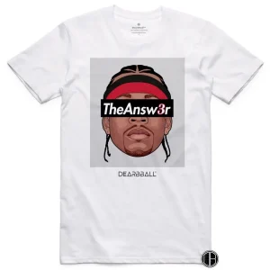 Camiseta DearBBall The Answer blanca