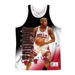 CAMISETA DENNIS RODMAN BEHIND THE BACK CHICAGO BULLS – MITCHELL NESS