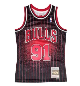 Camiseta Dennis Rodman "NBA Re-Take Gradient" Chicago Bulls de Mitchell and Ness