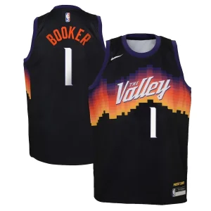Camiseta Devin Booker Phoenix Suns Nike City Edition Swingman – Junior