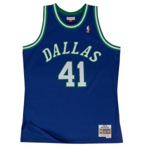 Camiseta Dirk Nowitzki Dallas Mavericks Retro Swingman Mitchell and Ness 1998-99