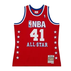 Camiseta Dirk Nowitzki Swingman All Star West 2003 de Mitchell and Ness