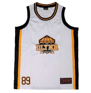 Camiseta DLYNR "GOAT Slam Dunk" Tank Top White