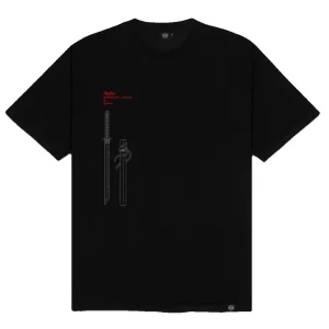 Camiseta Dolly Noire DLYNR Miyamoto Musashi Black