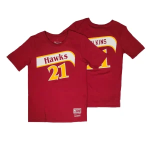 Camiseta Dominique Wilkins Atlanta Hawks N&N Junior