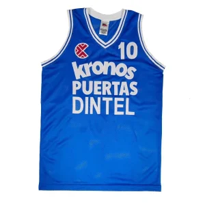 Camiseta Drazen Petrovic Cibona Kronos Puertas Dintel Azul