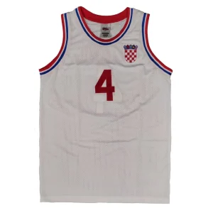 Camiseta Drazen Petrovic Croacia blanca *