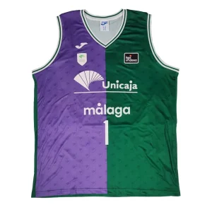 Camiseta Dylan Osetkowski Unicaja Malaga Liga Endesa Baloncesto Primera Equipacion 2023-24 Joma *