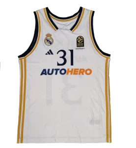 Camiseta Dzanan Musa Real Madrid Baloncesto Euroliga - Adidas Home 2023-24 *