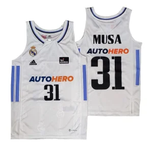 CAMISETA DZANAN MUSA REAL MADRID BALONCESTO – JUNIOR 2022-23 *