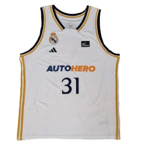 Camiseta Dzanan Musa Real Madrid Baloncesto Liga Endesa - Adidas Home 2023-24 *
