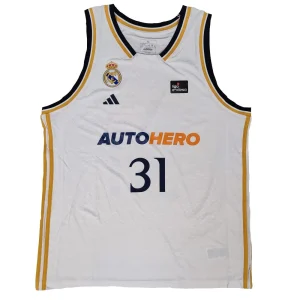 Camiseta Dzanan Musa Real Madrid Baloncesto Liga Endesa – Adidas Home 2023-24 *