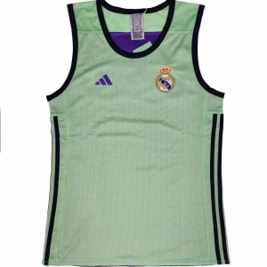 Camiseta entrenamiento reversible Real Madrid Baloncesto de Adidas (Verde) *