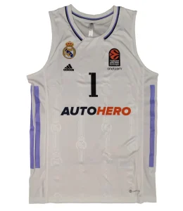 Camiseta Fabien Causeur Real Madrid Baloncesto Euroliga - Adidas Home 2023 *
