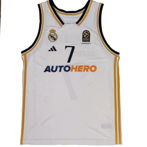Camiseta Facundo Campazzo Real Madrid Baloncesto Euroliga – Adidas Home 2023-24 *