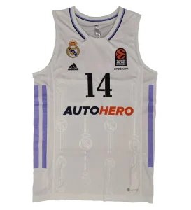 Camiseta Gabriel Deck Real Madrid Baloncesto Euroliga - Adidas Home 2023 *