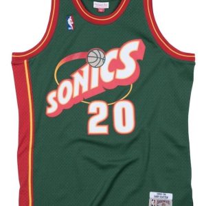 CAMISETA GARY PAYTON – SEATTLE SUPERSONICS – SWINGMAN VERDE