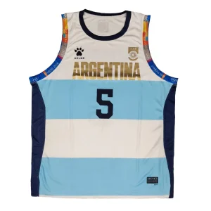Camiseta Ginobili Argentina baloncesto Homenaje Atenas 2004 Kelme