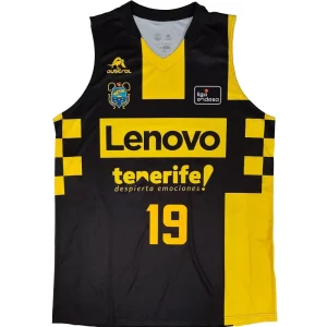 Camiseta Giorgi Shermadini Club Baloncesto Canarias Lenovo Tenerife ACB 2024 Negra *