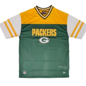 Camiseta Green Bay Packers NFL Mesh Team New Era Verde