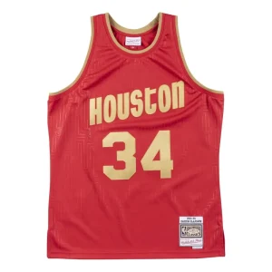 Camiseta Hakeem Olajuwon CNY Swingman Jersey con Houston Rockets 1993-94