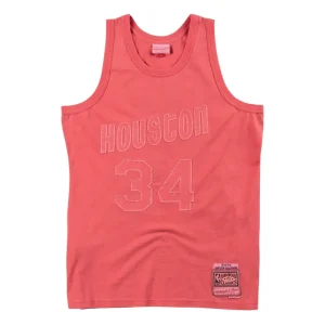 Camiseta Hakeem Olajuwon Washed Out Swingman Jersey con Houston Rockets 1993-94