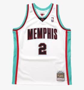 Camiseta Jason Williams Memphis Grizzlies Mitchell & Ness Swingman 2001-02