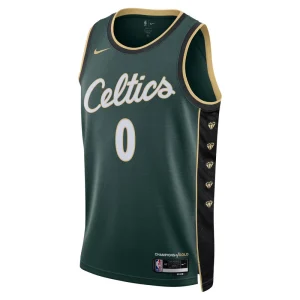 Camiseta Jayson Tatum Boston Celtics 2023 City Edition Nike Swingman
