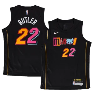 Camiseta Jimmy Butler Miami Heat – Nike City Edition Swingman Junior negra *