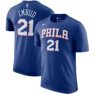 Camiseta Joel Embiid con Philadelphia 76ers Name and Number – Nike Junior