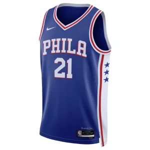 Camiseta Joel Embiid Philadelphia Sixers 76ers Icon Edition Nike Swingman.