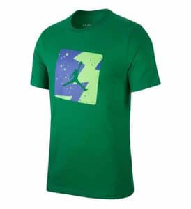 Camiseta Jordan Jumpman Poolside Crew Green.