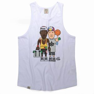 CAMISETA K1X – IT LA SIZZLERS TANK TOP WHITE.