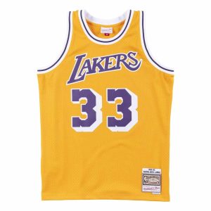 Camiseta Kareem Abdul-Jabbar LA Lakers 1984-85 – Swingman Mitchell and Ness