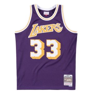 CAMISETA KAREEM ABDUL-JABBAR LAKERS – SWINGMAN 1983 – MORADA
