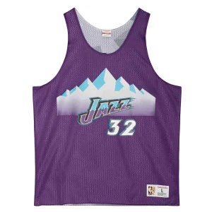 Camiseta Karl Malone Reversible Utah Jazz Mesh Tank – Mitchell and Ness