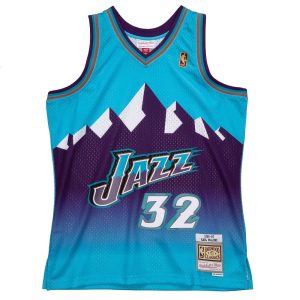Camiseta Karl Malone Utah Jazz NBA Reload Swingman de Mitchell and Ness.