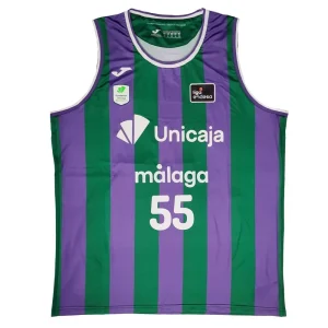 Camiseta Kendrick Perry Unicaja Malaga Primera Equipación Liga Endesa 2025 Joma