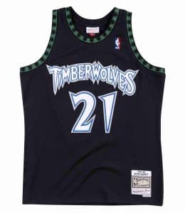 Camiseta Kevin Garnett Minnesota Timberwolves Alternate Swingman - Mitchell & Ness 1997-98