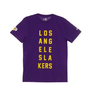 Camiseta Kobe Bryant- Lakers «Staked Wordmark» New Era