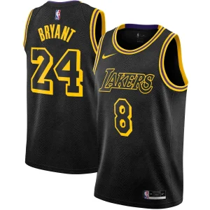 Camiseta Kobe Bryant Nike City Edition – Los Angeles Lakers swingman Junior