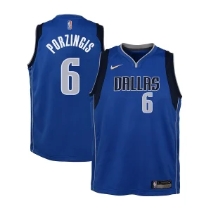 Camiseta Kristaps Porzingis Dallas Mavericks – Nike Icon Swingman Junior