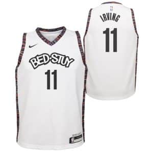 Camiseta Kyrie Irving Nike Swingman Junior Nets "City Edition"