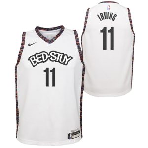 Camiseta Kyrie Irving Nike Swingman Junior Nets «City Edition»