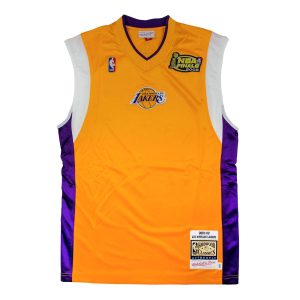 CAMISETA LAKERS AUTHENTIC «NBA FINALS 2002» MITCHELL AND NESS