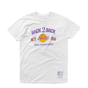 CAMISETA LAKERS «BACK 2 BACK» – MITCHELL & NESS