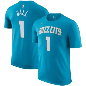 Camiseta LaMelo Ball Charlotte Hornets City Edition N&N Junior