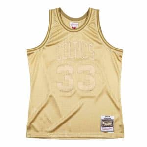 Camiseta Larry Bird Boston Celtics «Midas» Swingman – Mitchell and Ness
