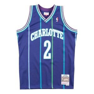 Camiseta Larry Johnson Charlotte Hornets 1994-95 Alternate Mitchell and Ness swingman